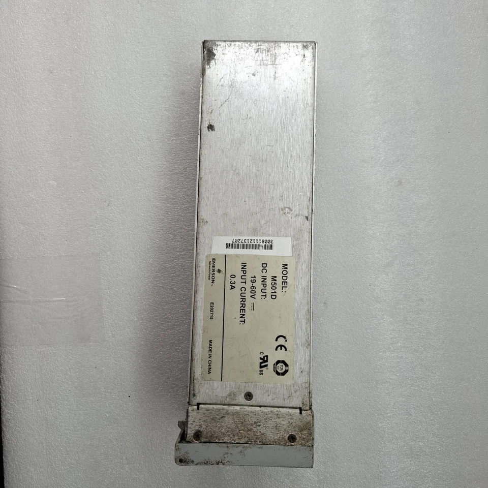 *UNTESTED* EMERSON M501D Monitoring Module – Telecom Power Supply 19-60VDC 0.3A